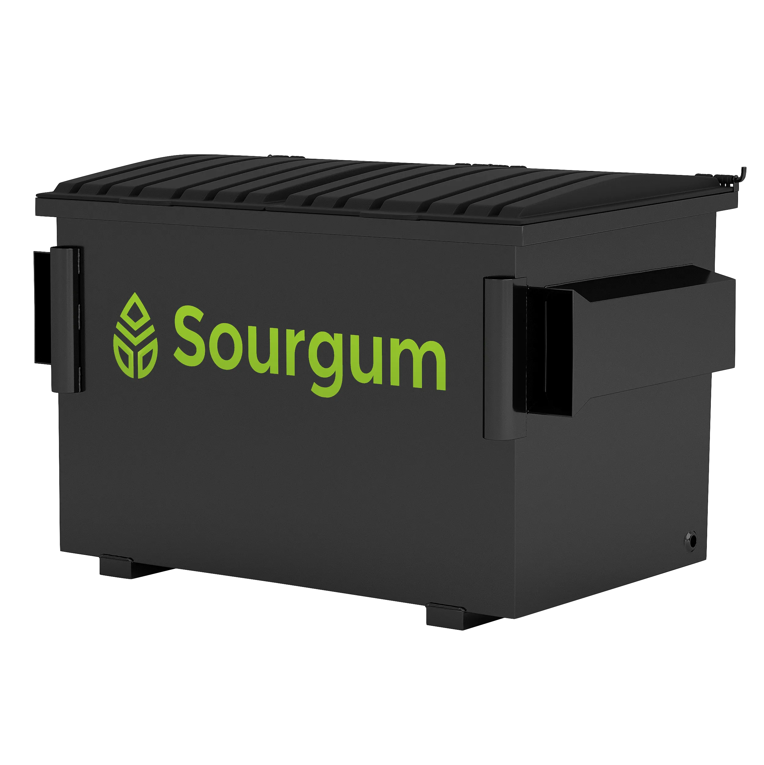 2yard FL Dumpster black