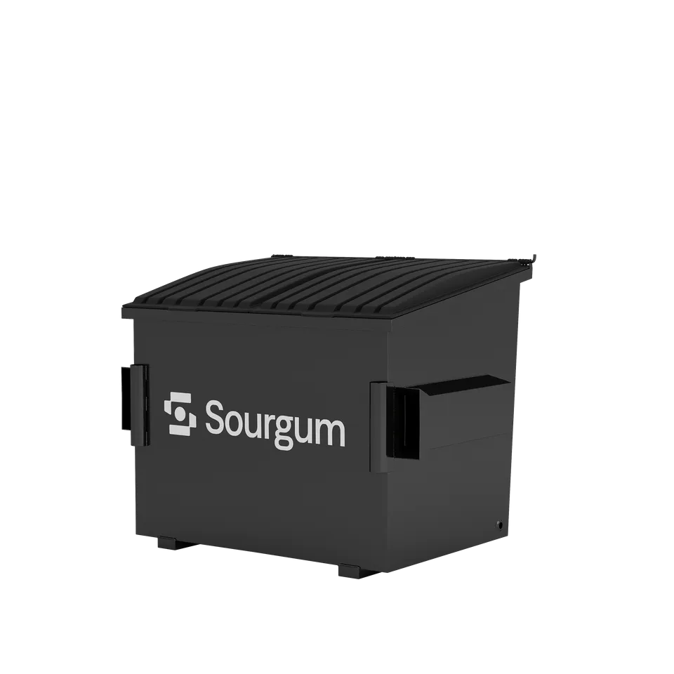 3 yard dumpster