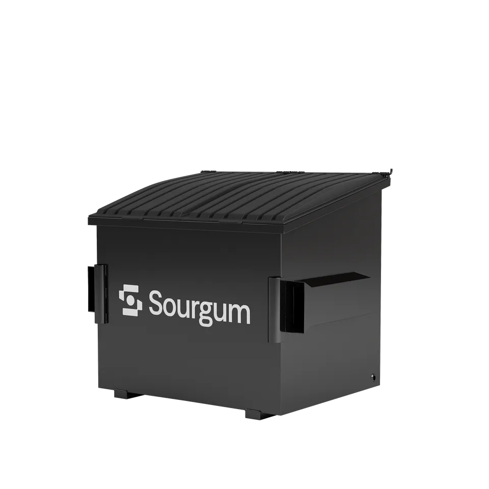4 yard dumpster