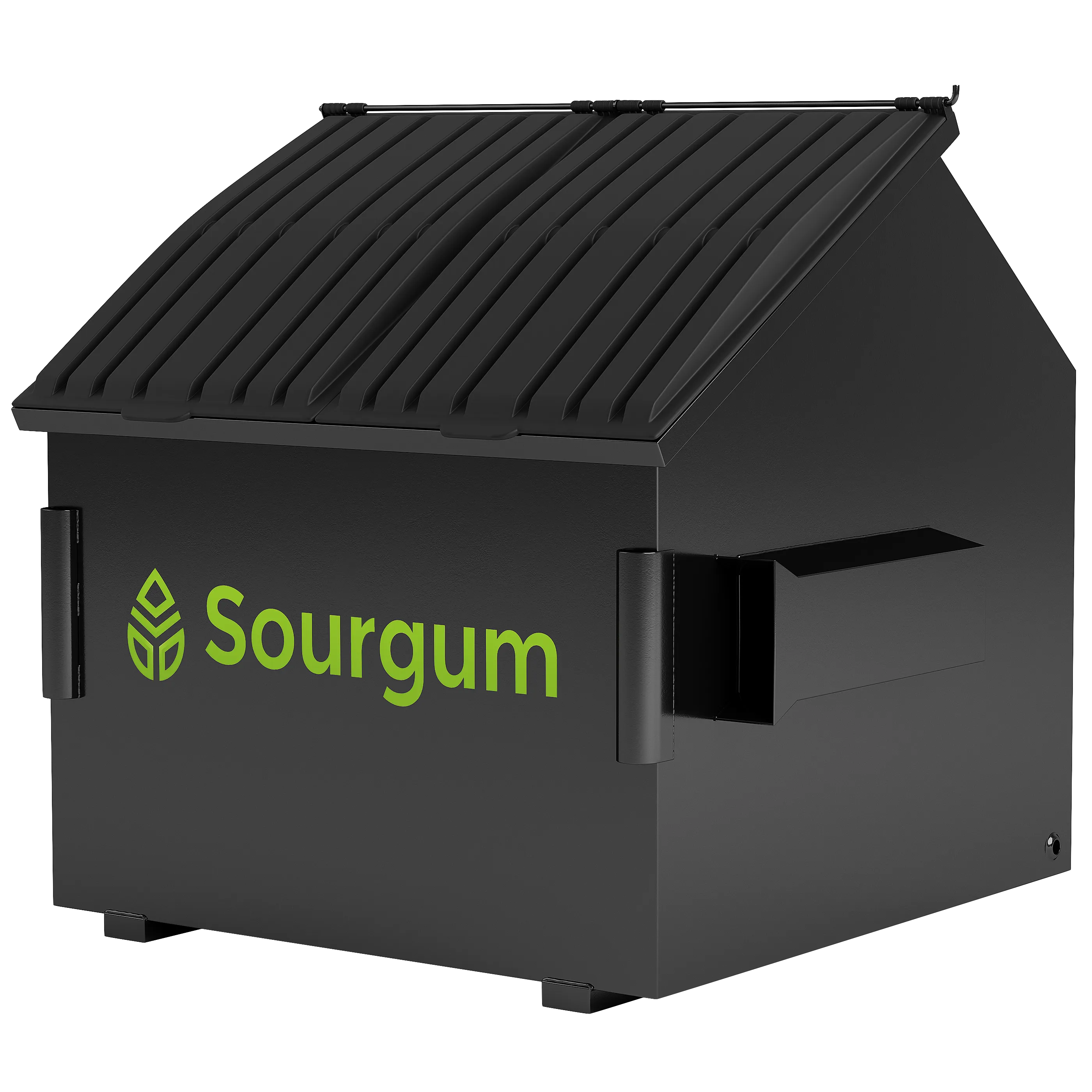 6yard FL Dumpster black