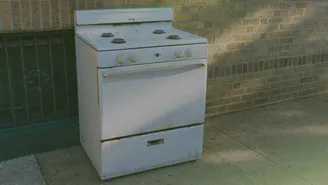 stove on the curb