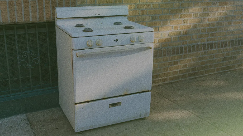 stove on the curb