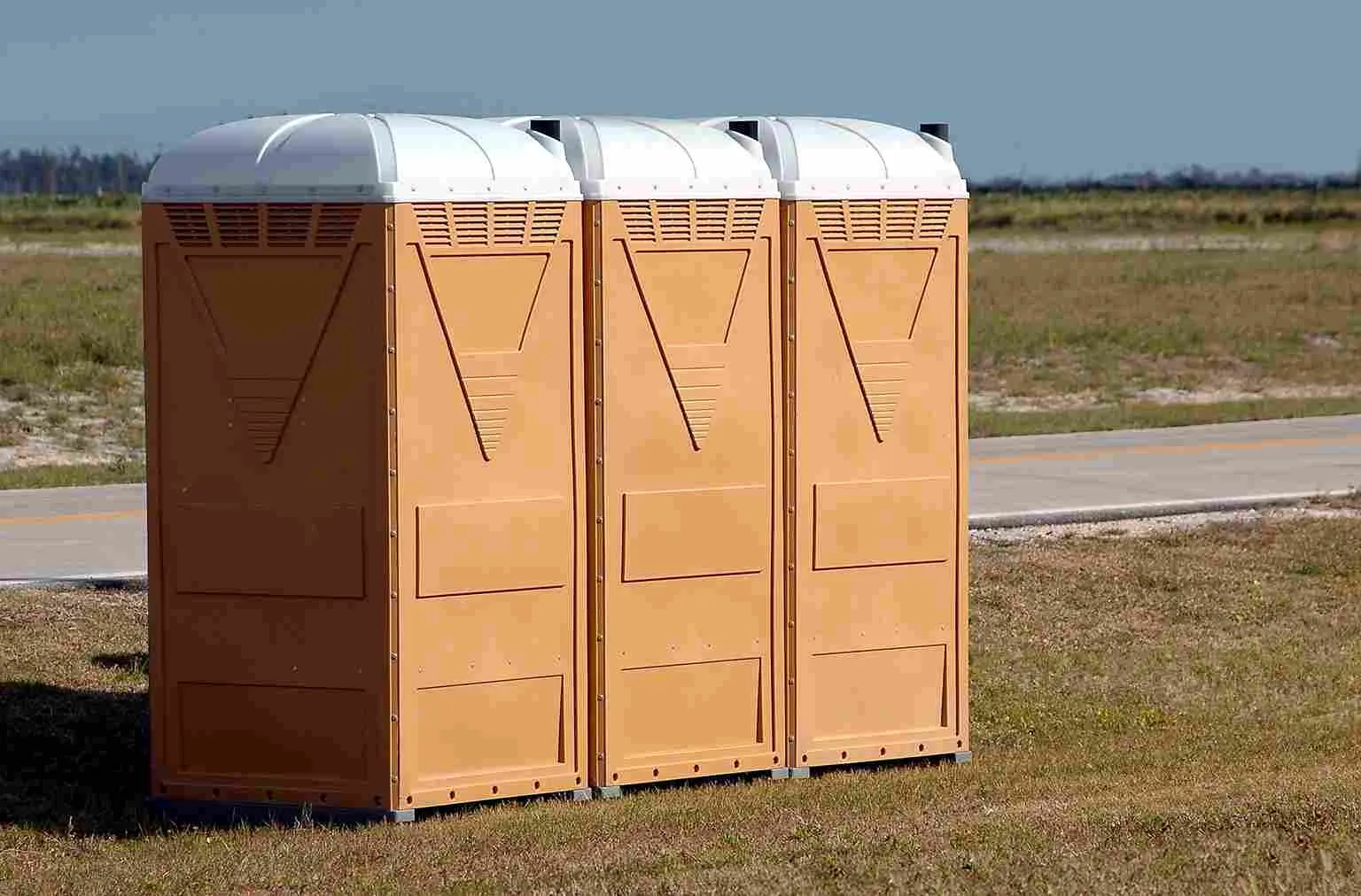 porta potties outdoor