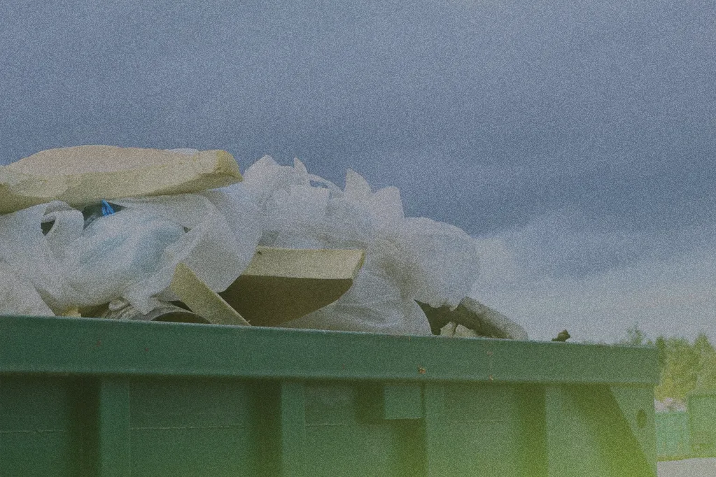 full roll off dumpster