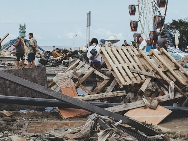 storm debris