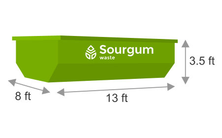 10 yard dumpster dimensions